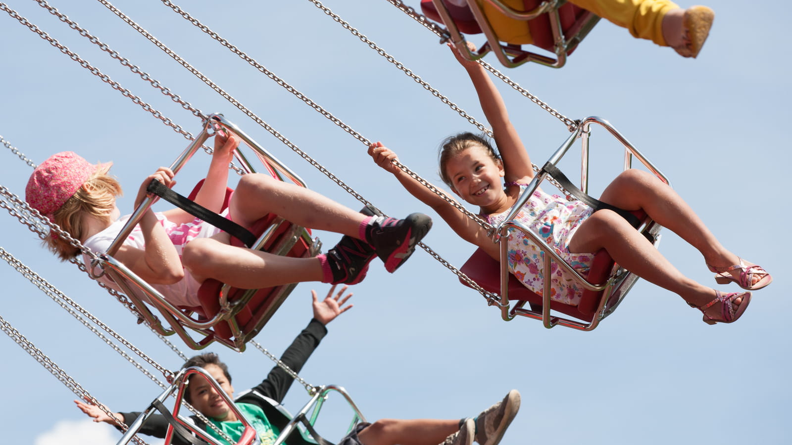 Chaises volantes - Parc du Petit Prince