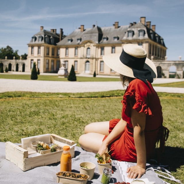 Pique nique Château de la Motte Tilly