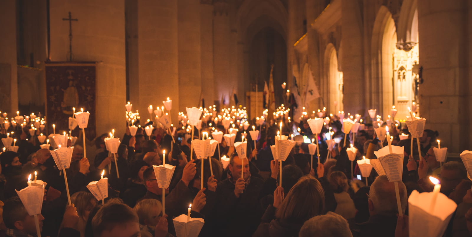 Procession aux flambeaux