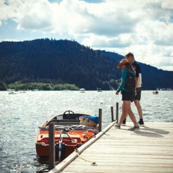 Promenade en bateau sur le lac de Gerardmer