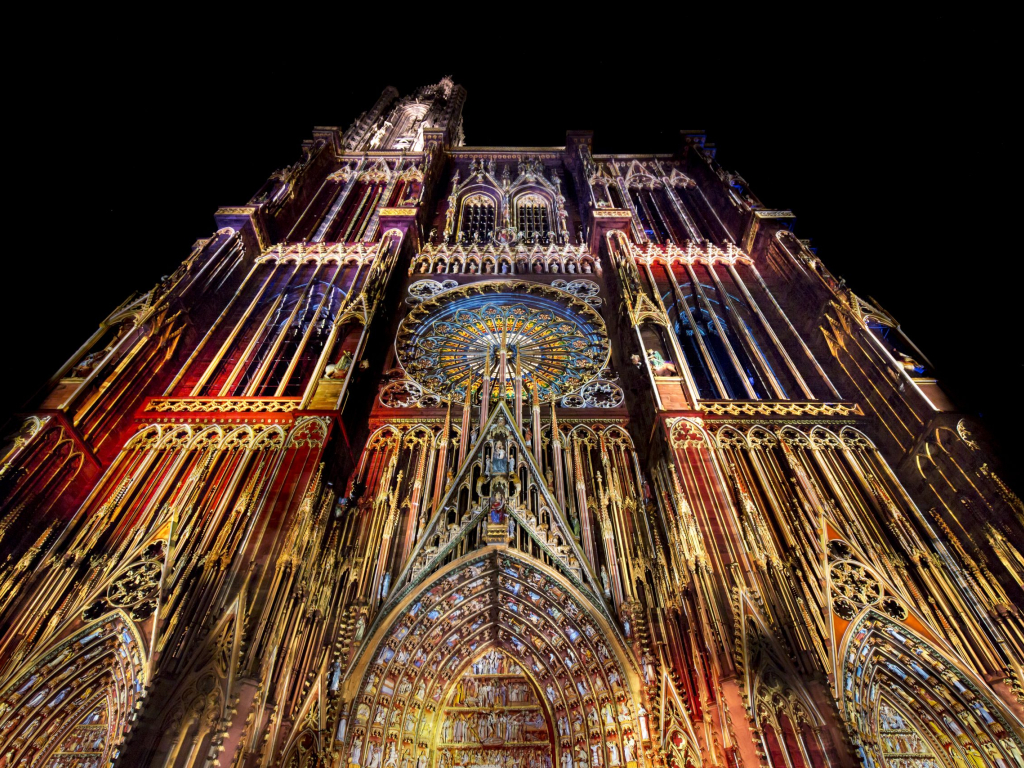 Illuminations de la Cathédrale de Strasbourg