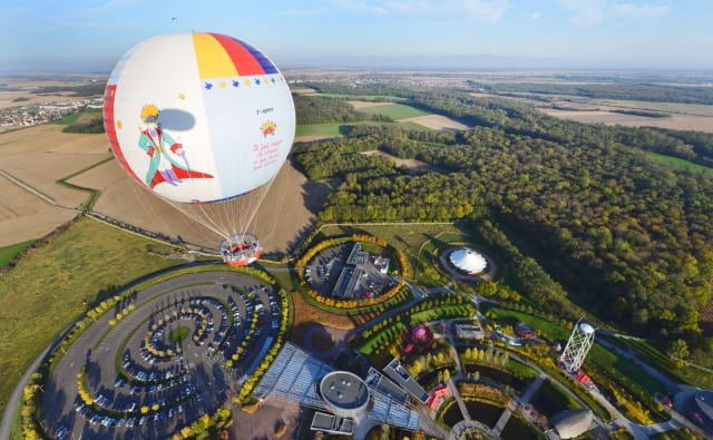 Vue aérienne - Parc du Petit Prince