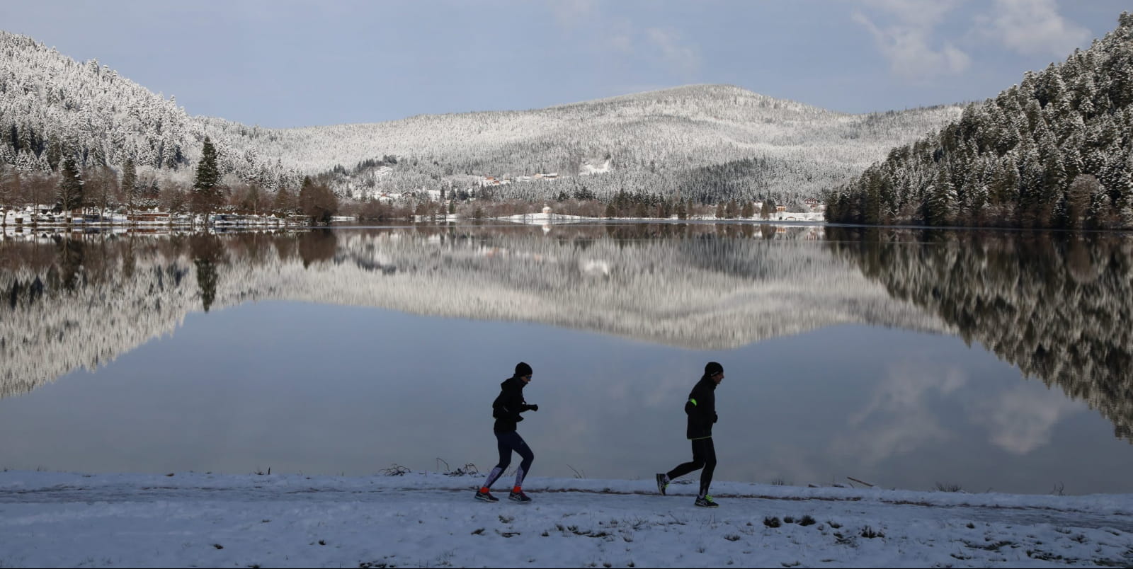 Paysages hivernaux dans les Vosges