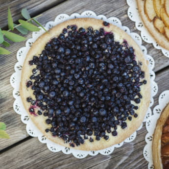 Tarte aux myrtilles