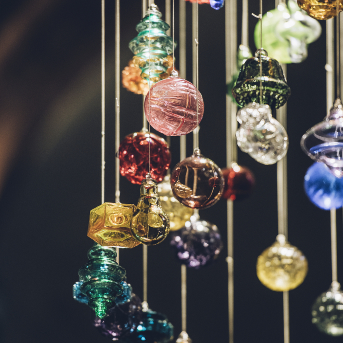 Boules de Noël de Meisenthal