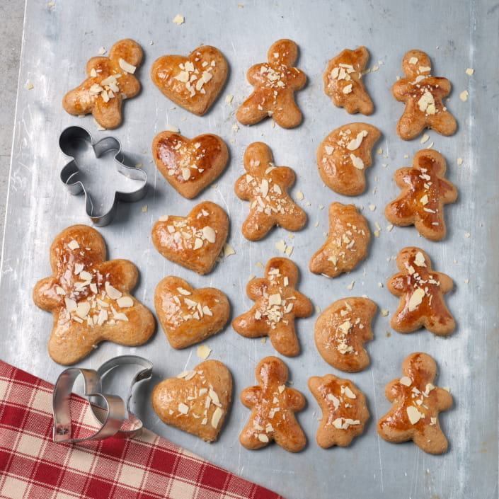 Bredeles aux amandes éffilées-©SAEP-JLuc Syren-Valérie Walter