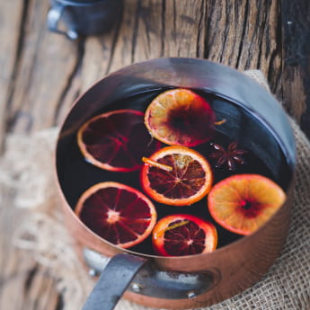 Casserole de vin chaud