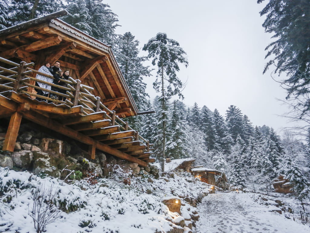 Tendre hiver à La Bresse