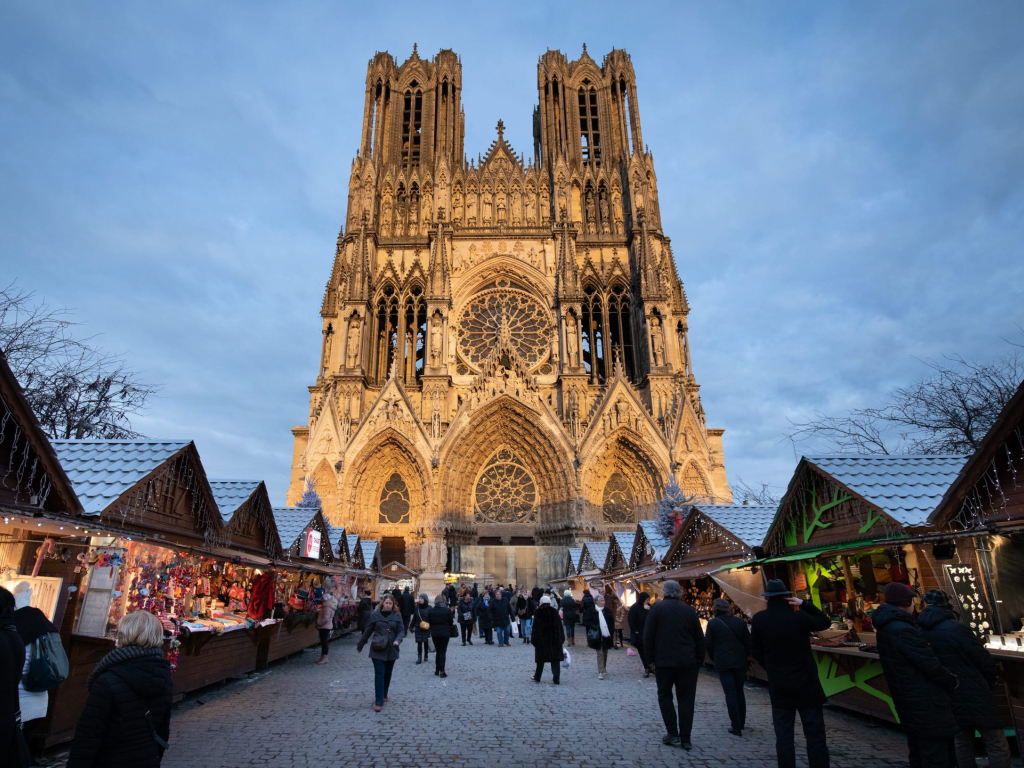 Le Marché de Noël 2019 à Reims..
