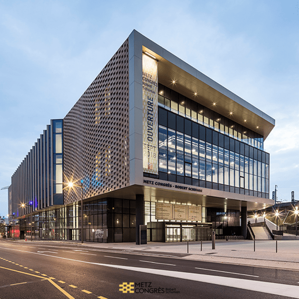 Le Centre des Congrès Robert Schuman à Metz
