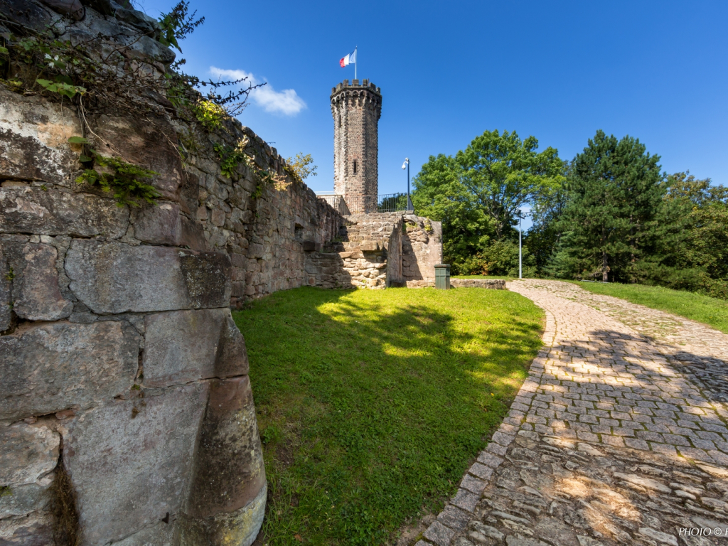 Le Château du Schlossberg à Forbach