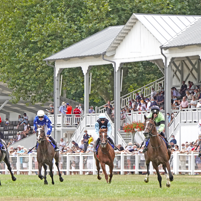 Course hippique à l&#039;hippodrome de Vittel
