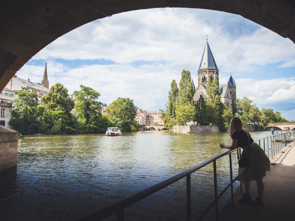 Sur les quais de Moselle