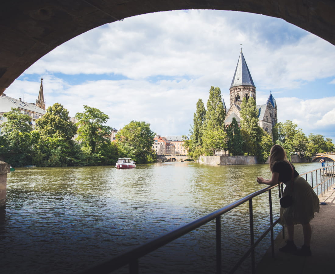 Sur les quais de Moselle