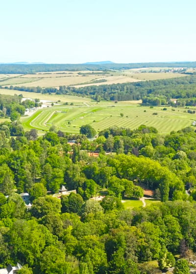 Vue aérienne Vittel