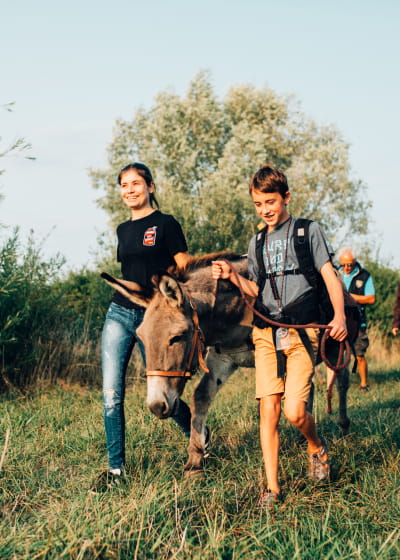 Au pas de l&#039;âne - Écotourisme