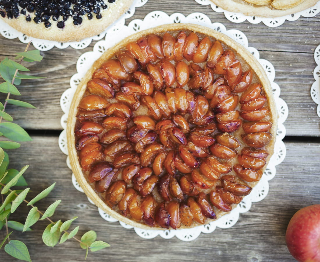 Tarte aux mirabelles