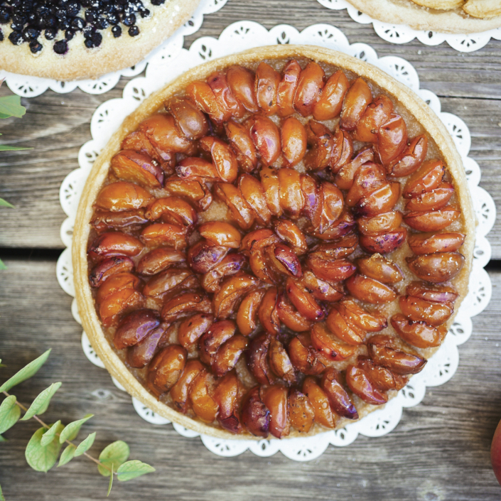 Tarte aux mirabelles