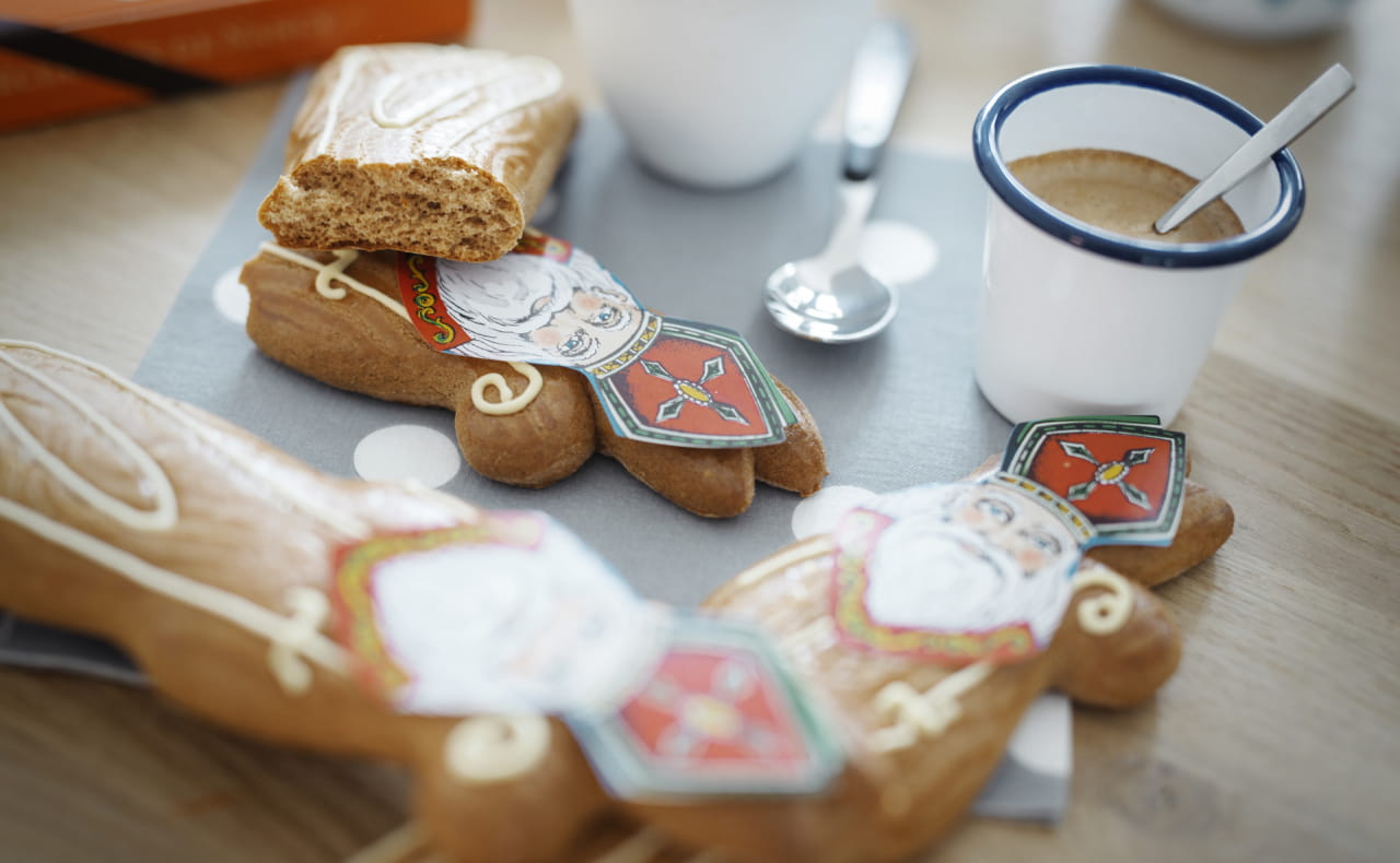 Saint-Nicolas en pain d&#039;épices