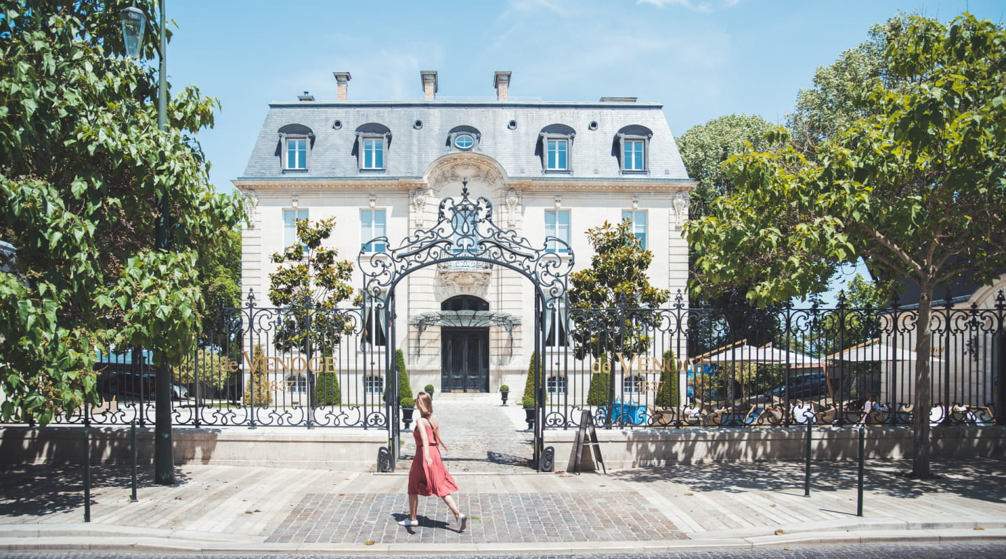 Avenue de Champagne à Epernay