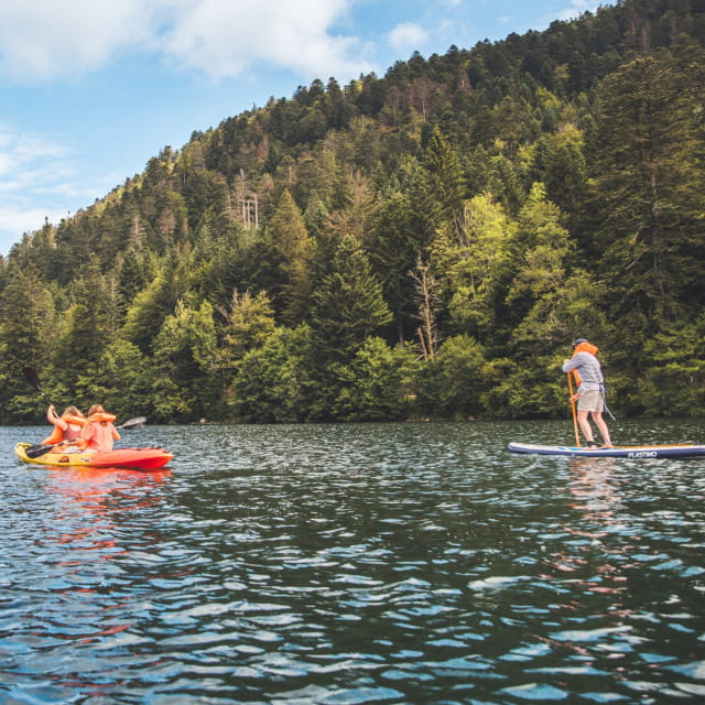 Activités nautiques sur le lac de Longemer