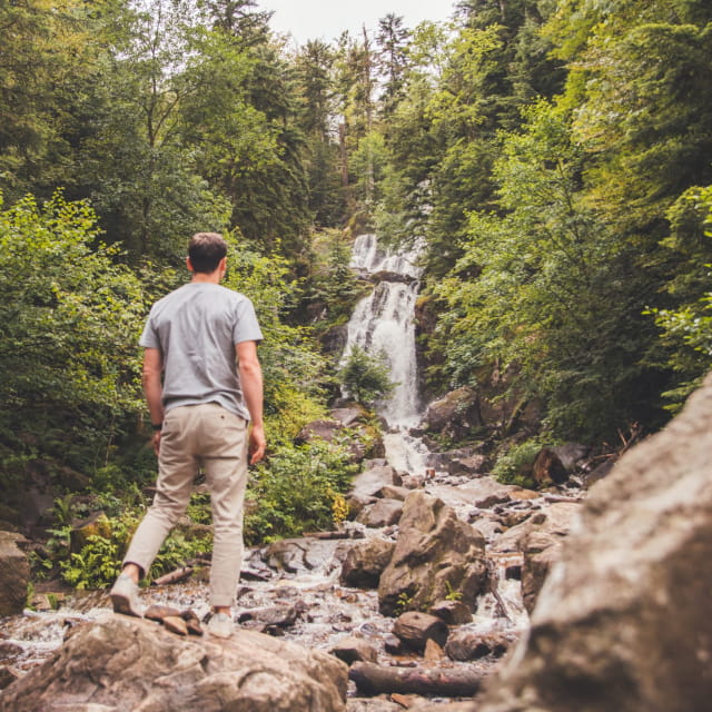 Balade à la grande cascade de Tendon