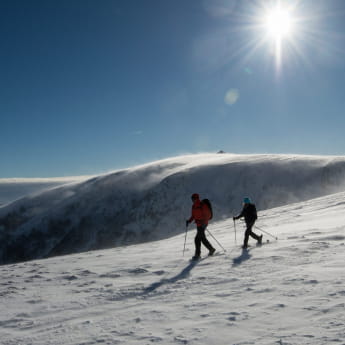 Balade en raquettes au sommet du Hohneck