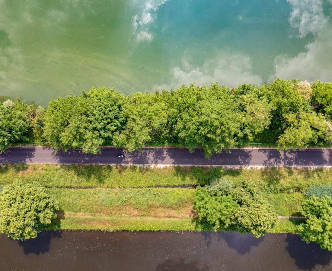 Le long de la Voie Bleue vers Richardménil
