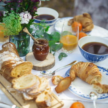 Petit déjeuner champêtre