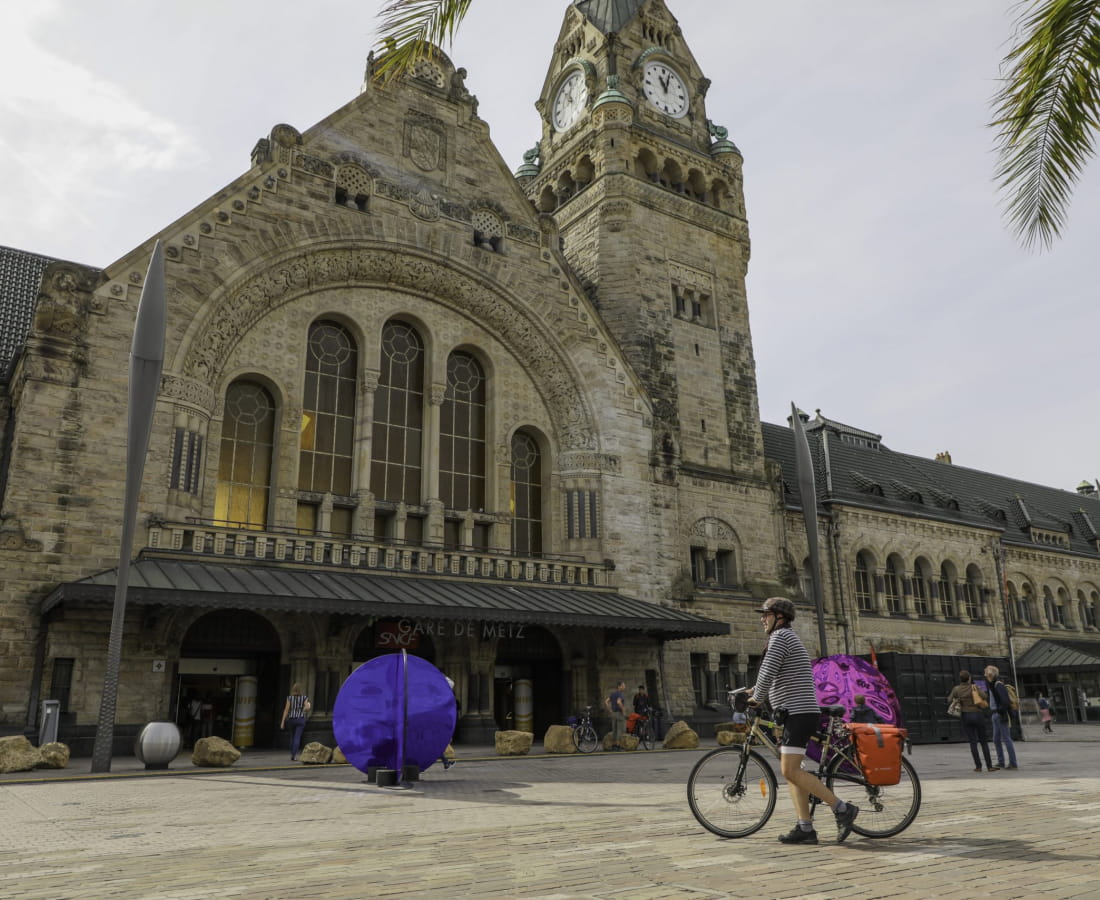 La gare de Metz