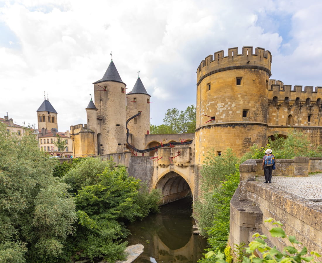 Porte des Allemands à Metz