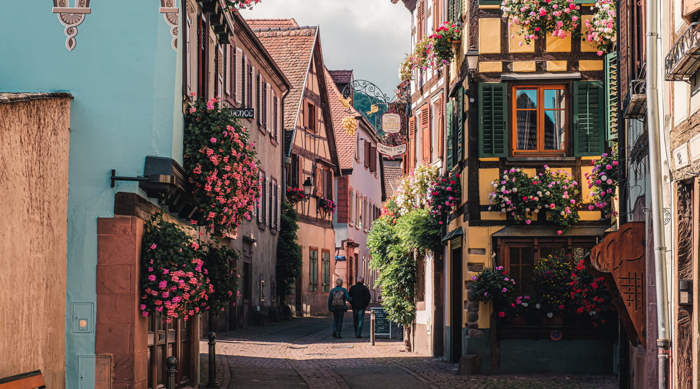 Village alsacien de Ribeauvillé