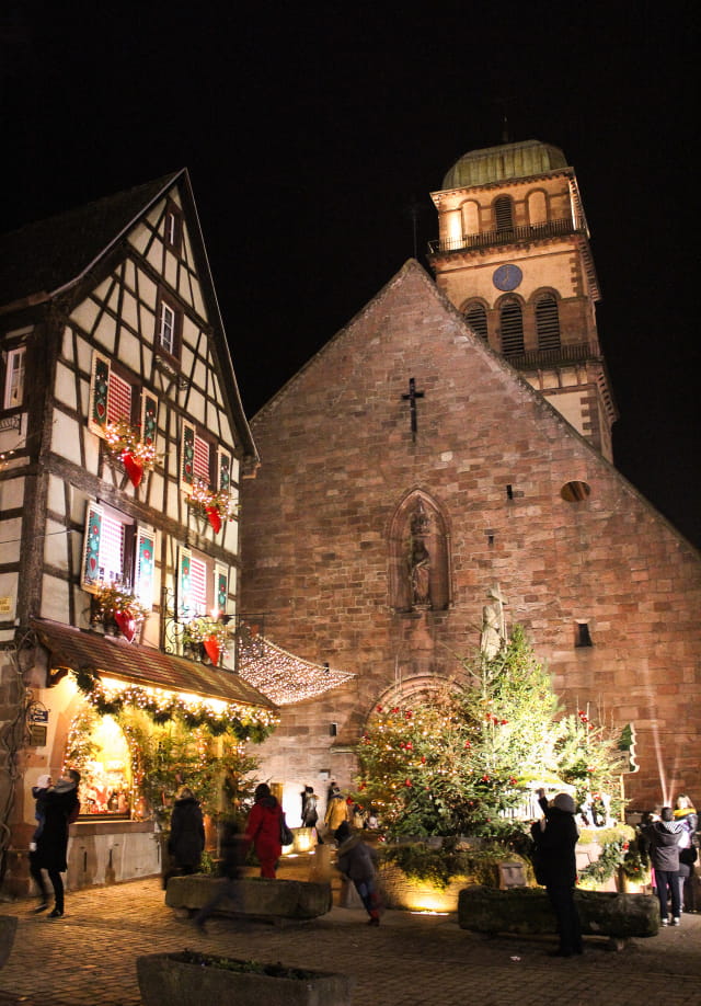 Eglise Sainte-Croix - Noël à Kaysersberg