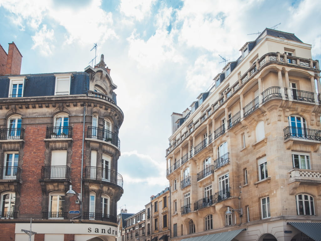 Façades à Reims