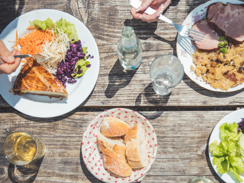 Repas typique vosgien