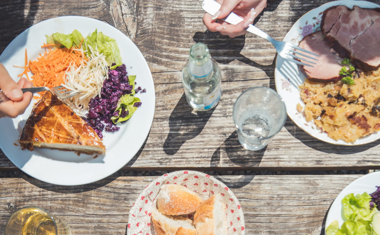 Repas typique vosgien