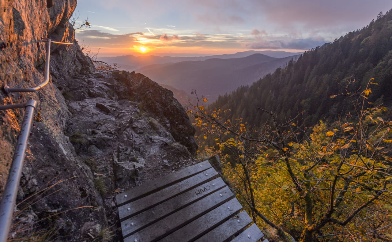 Sentier des roches au Hohneck