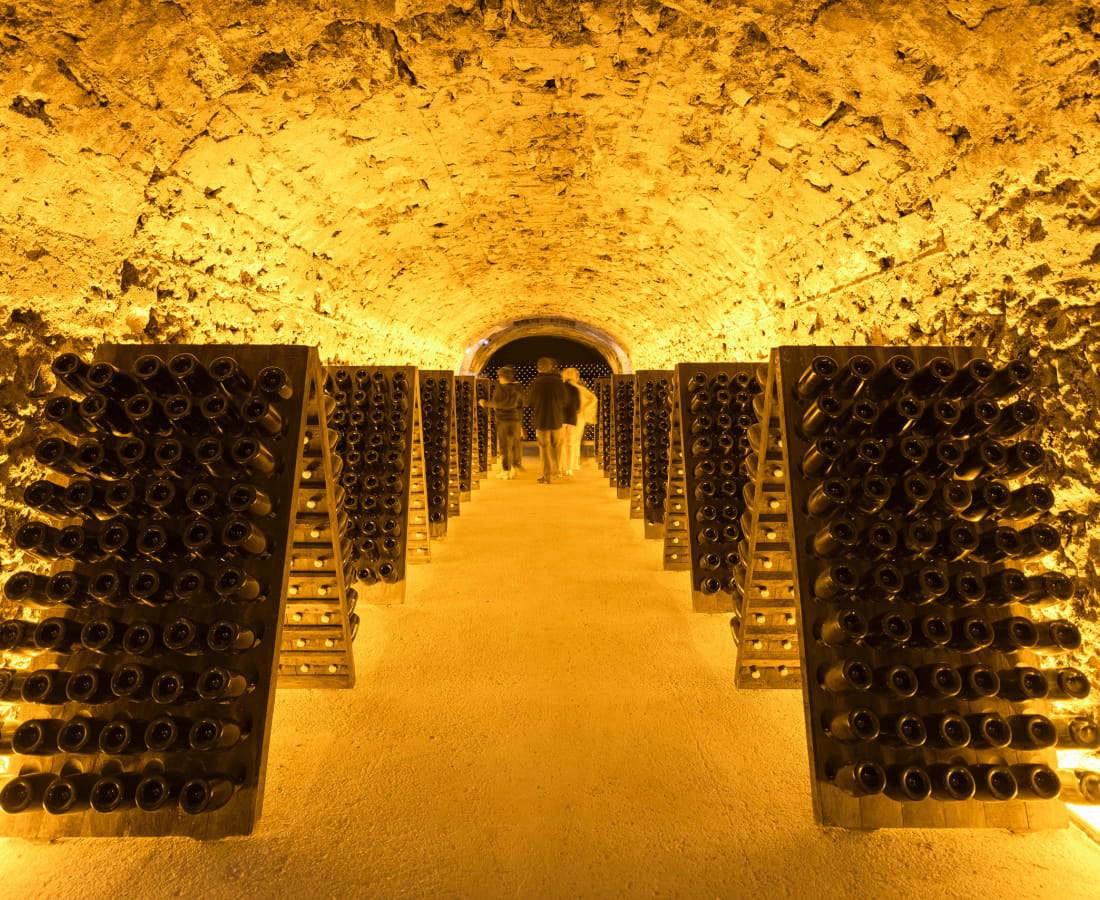 Champagne Boizel à Epernay