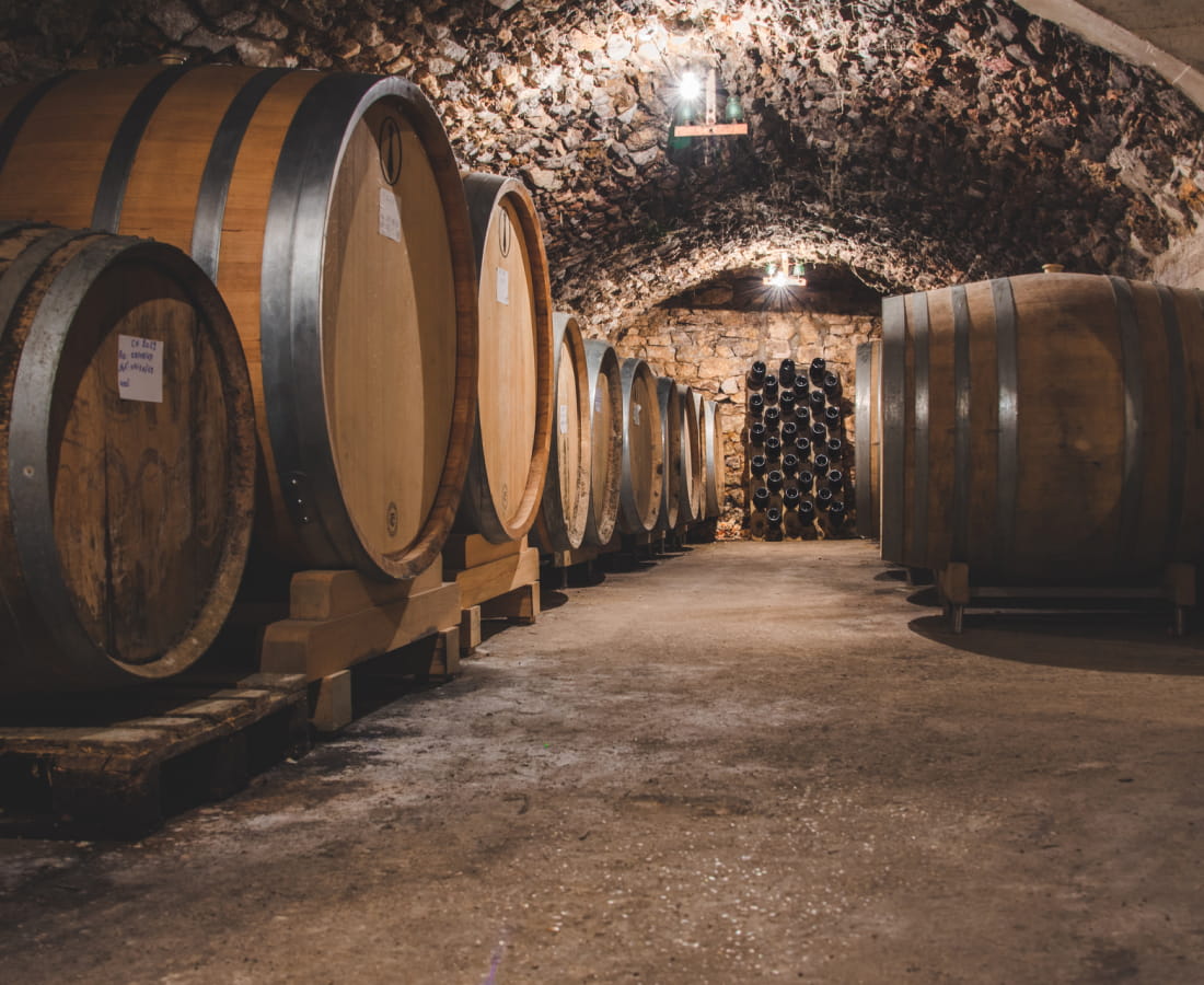 Cave de champagne