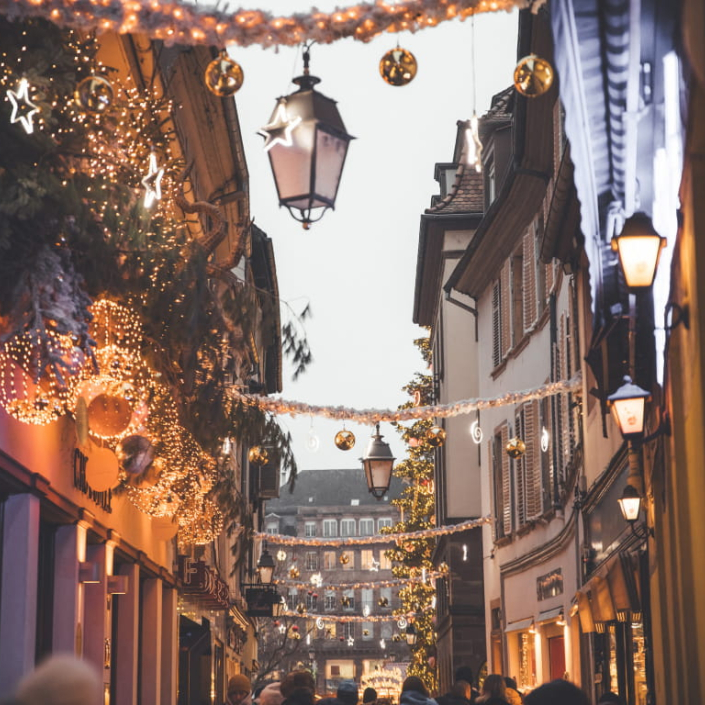 Balade au marche de Noël de Strasbourg