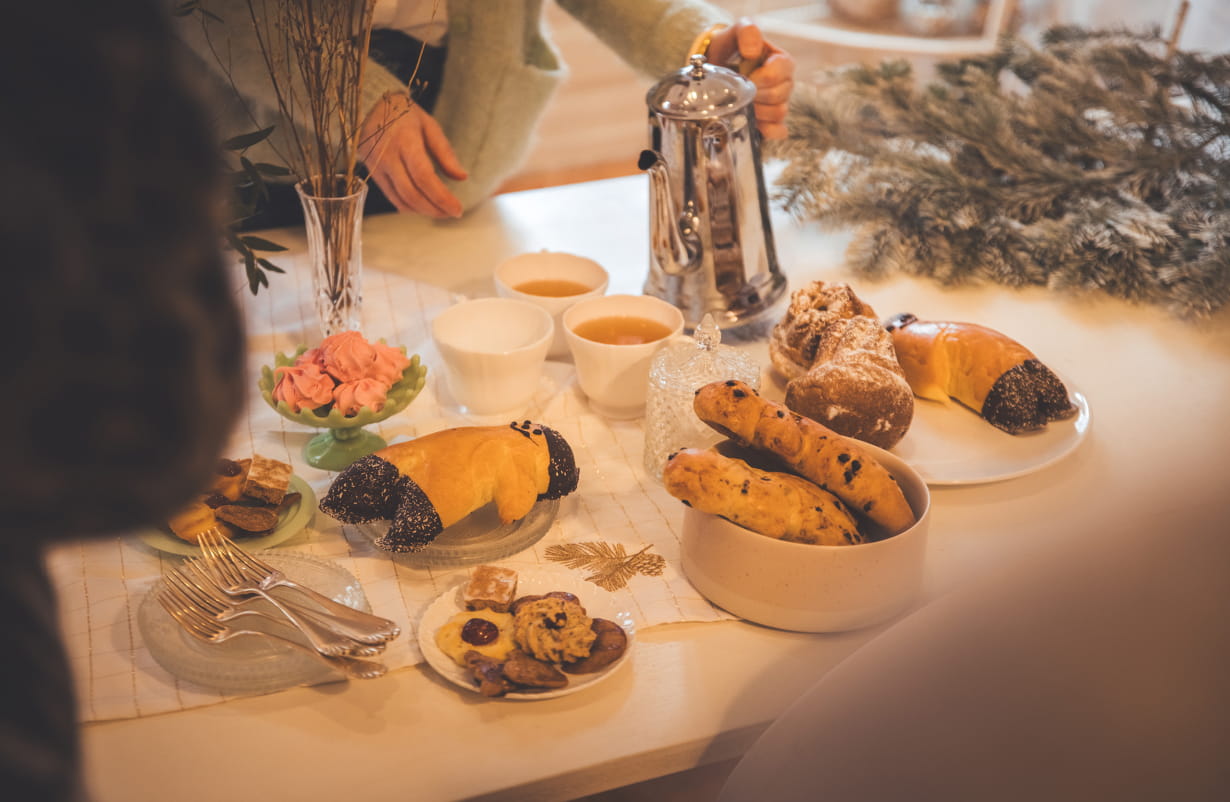Petit déjeuner de Noël