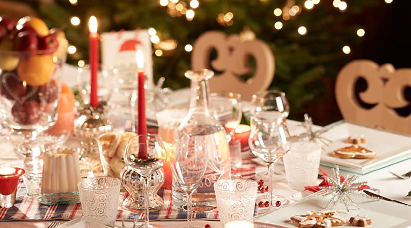 Table de fête - Noël en Alsace