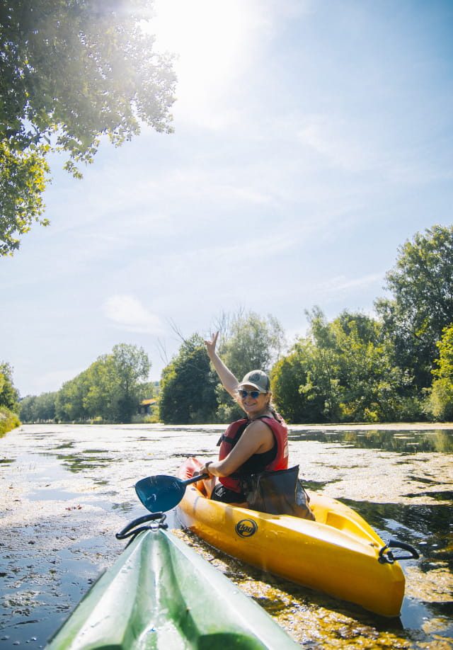 Canoë sur la Meuse