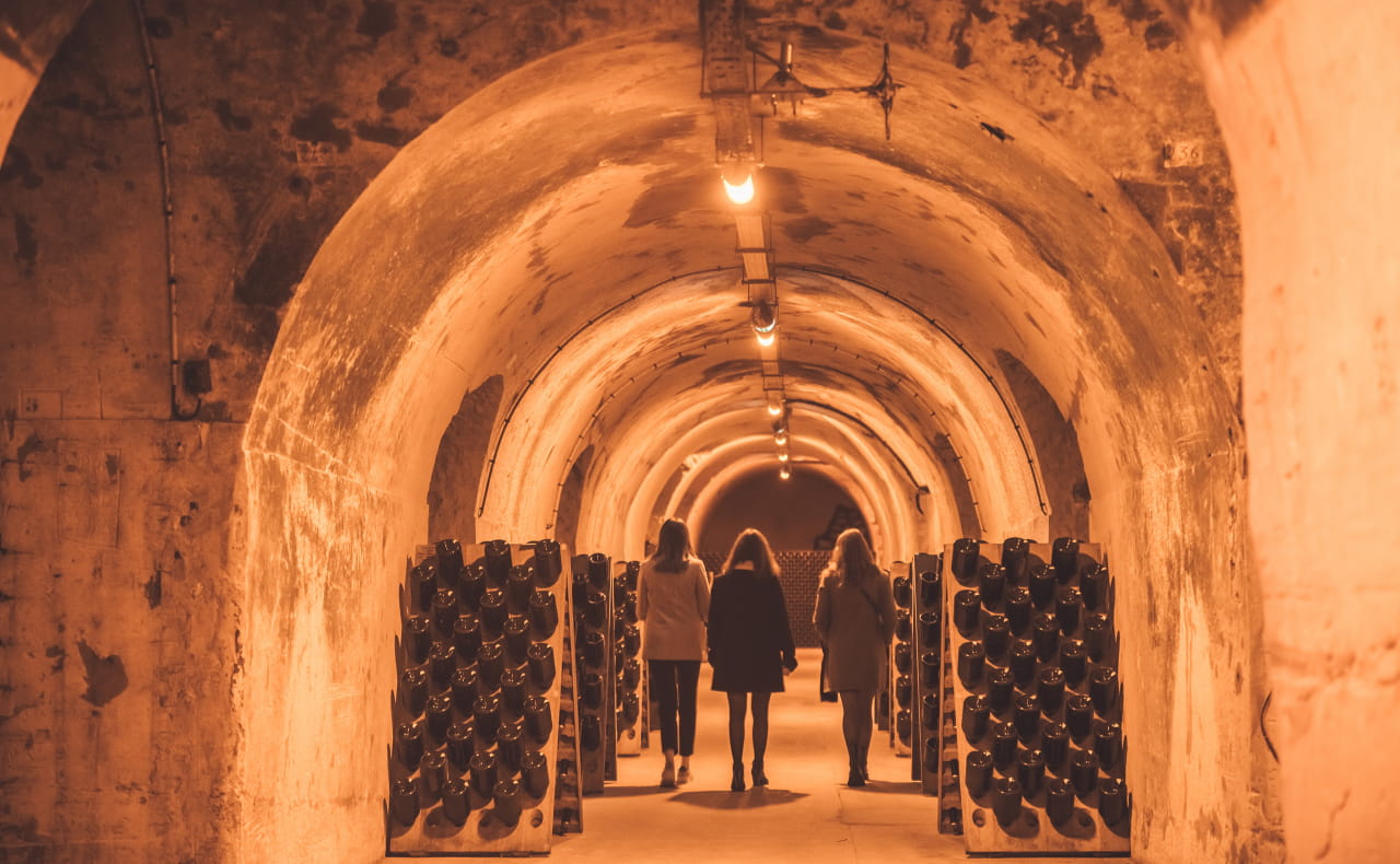 Cave Maison de Champagne Taittinger